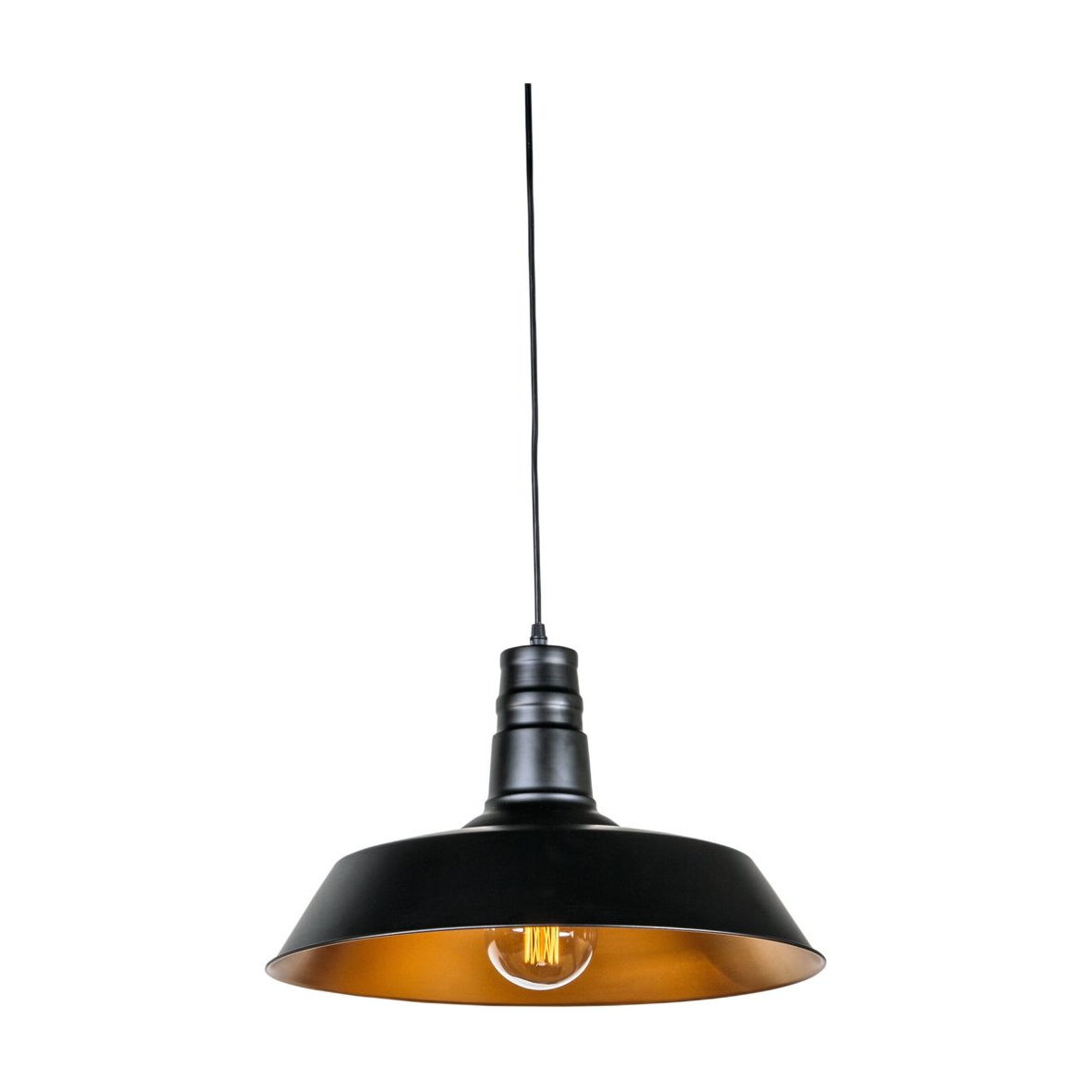 Retro Pendelleuchte Im Industrie-Look – Verstellbar, Schwarz-weiß, Mit E27 Fassung, Für Küche, Wohnzimmer Oder Esszimmer